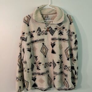 Teddy bear fleece size large